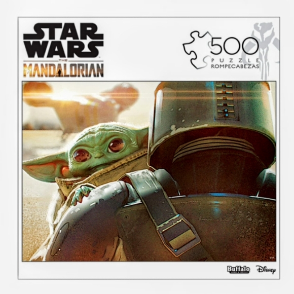 Star Wars The Mandalorian "The Child" Premium Talking 11" Plush & Puzzle Bundle - Picture 2 of 10